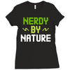 nerdy by nature Ladies Fitted T-Shirt