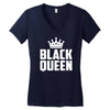 strictly for black queens Women's V-Neck T-Shirt