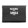 boobs real smile fake Accessory Pouches