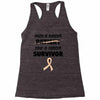 Once a Cancer Patient Now a Cancer Survivor Racerback Tank