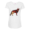 dead shepherd Maternity Scoop Neck T-shirt