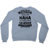 Super Cool Nana Of A Freaking Awesome Grandson Crewneck Sweatshirt