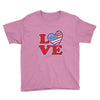 star spangled hammered Youth Tee