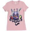 the god of creative juices Ladies Fitted T-Shirt