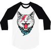 cat rock 3/4 Sleeve Shirt