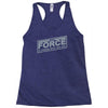 the force is strong with this one Racerback Tank