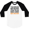 best dad ever fathers 3/4 Sleeve Shirt