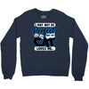 i may not be be perfect but my cat loves me Crewneck Sweatshirt