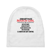 Smartass March Girl Baby Beanies