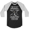 funny rfart ninja 3/4 Sleeve Shirt