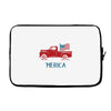 america 2 Laptop sleeve