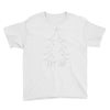 lit af christmas tree Youth Tee