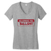 allergic to bullshit Women's V-Neck T-Shirt