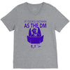 it goes down as the dm V-Neck Tee