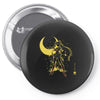 the moon Pin-back button
