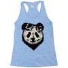 sunglasses panda Racerback Tank