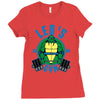 leo's gym Ladies Fitted T-Shirt