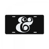 ampersand License Plate