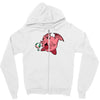kirbythulhu (no text) Zipper Hoodie