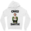 omg santa will ferrell Zipper Hoodie