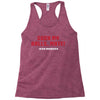 Suck my balls mate Racerback Tank