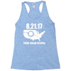 total solar eclipse 2017 Racerback Tank