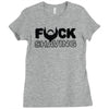 fuck shaving Ladies Fitted T-Shirt