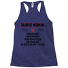 Taurus Woman Racerback Tank