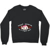 August Peeking Out Baby Girl Crewneck Sweatshirt