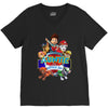 paw patrol birthday boy auntie V-Neck Tee