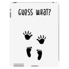 Guess What Baby Inside Pregnancy Announcement iPad 3 and 4 Case