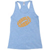 gobble gobble football herren Racerback Tank