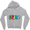 grİme musİc Zipper Hoodie