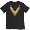 Maverick Gold Print V-Neck Tee