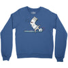 open wide Crewneck Sweatshirt
