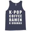 k pop coffee ramen k dramas Tank Top