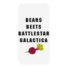 bears beets battlestar galactica iPhoneX