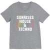 Sunrises House &amp; Techno V-Neck Tee