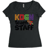 Kdgn Team Staff Women's Triblend Scoop T-shirt