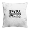 papa Throw Pillow