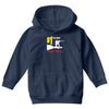 double trouble rocket ride Youth Hoodie