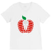 apple cobba V-Neck Tee
