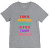 i am a mermaid unicorn kitten fairy princess V-Neck Tee