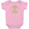 these guns stun Baby Onesie