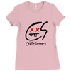 CHAIN SMOKERS Ladies Fitted T-Shirt