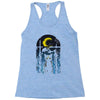 moon visitor Racerback Tank