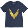 Logan Paul Maverick Gold V-Neck Tee