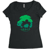 mega grass Women's Triblend Scoop T-shirt