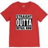 straight outta retail row V-Neck Tee