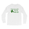 drink like a girl Long Sleeve Shirts